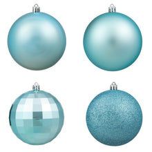 Load image into Gallery viewer, BRILLSHINE 4in Christmas Ball Ornaments Shatterproof Large Plastic Hanging Ball Xmas Ball Ornaments Set